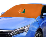 Miami (FL) Hurricanes NCAA Car SUV Front Windshield Sun Snow Cover