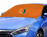 Miami (FL) Hurricanes NCAA Car SUV Front Windshield Sun Snow Cover