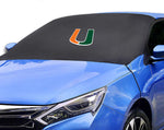 Miami (FL) Hurricanes NCAA Car SUV Front Windshield Sun Snow Cover