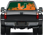 Miami (FL) Hurricanes NCAA Truck SUV Decals Paste Film Stickers Rear Window