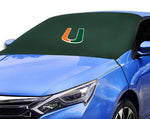 Miami (FL) Hurricanes NCAA Car SUV Front Windshield Sun Snow Cover