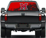 Miami (OH) RedHawks NCAA Truck SUV Decals Paste Film Stickers Rear Window