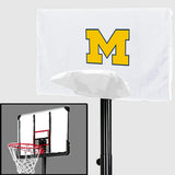 Michigan Wolverines NCAAB Basketball Hoop Cover Winter Protector