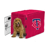 Minnesota Twins MLB Dog Cage Cover Pet Crate Kennel Protector Printed