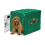 Minnesota Wild NHL Dog Cage Cover Pet Crate Kennel Protector Printed