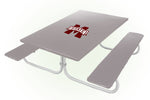 Mississippi State Bulldogs NCAAB Picnic Table Bench Chair Set Outdoor Cover