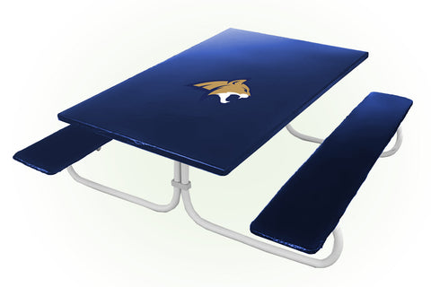 Montana State Bobcats NCAAB Picnic Table Bench Chair Set Outdoor Cover