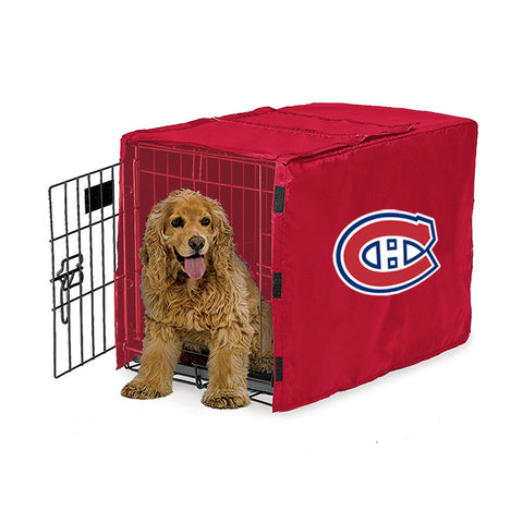 Montreal Canadiens NHL Dog Cage Cover Pet Crate Kennel Protector Printed