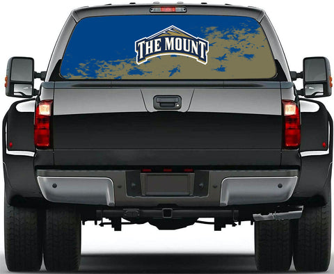 Mount St. Mary's Mountaineers NCAA Truck SUV Decals Paste Film Stickers Rear Window