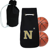 Navy Midshipmen NCAAB Basket Ball Basketball Carry Bag Backpack