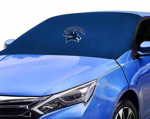 Nevada Wolf Pack NCAA Car SUV Front Windshield Sun Snow Cover