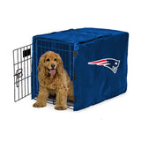 New England Patriots NFL Dog Cage Cover Pet Crate Kennel Protector Printed