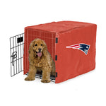 New England Patriots NFL Dog Cage Cover Pet Crate Kennel Protector Printed