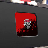 New Mexico Lobos NCAA Rear Back Middle Window Vinyl Decal Stickers Fits Dodge Ram GMC Chevy Tacoma Ford