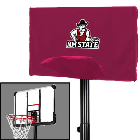 New Mexico State Aggies NCAAB Basketball Hoop Cover Winter Protector