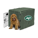 New York Jets NFL Dog Cage Cover Pet Crate Kennel Protector Printed