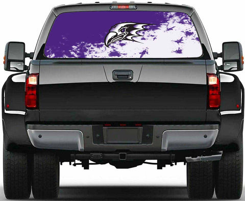 Niagara Purple Eagles NCAA Truck SUV Decals Paste Film Stickers Rear Window