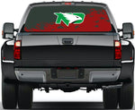 North Dakota Fighting Hawks NCAA Truck SUV Decals Paste Film Stickers Rear Window