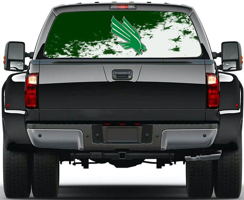 North Texas Mean Green NCAA Truck SUV Decals Paste Film Stickers Rear Window