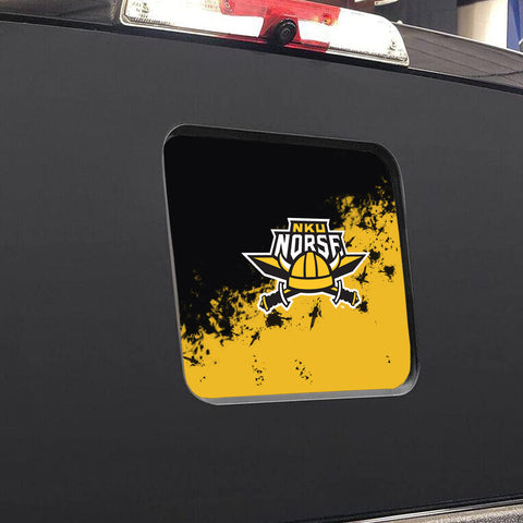 Northern Kentucky Norse NCAA Rear Back Middle Window Vinyl Decal Stickers Fits Dodge Ram GMC Chevy Tacoma Ford