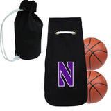 Northwestern Wildcats NCAAB Basket Ball Basketball Carry Bag Backpack