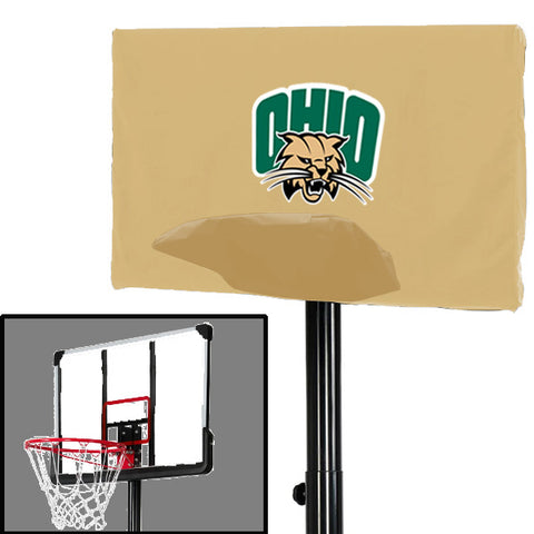 Ohio Bobcats NCAAB Basketball Hoop Cover Winter Protector