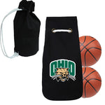 Ohio Bobcats NCAAB Basket Ball Basketball Carry Bag Backpack