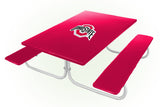 Ohio State Buckeyes NCAAB Picnic Table Bench Chair Set Outdoor Cover