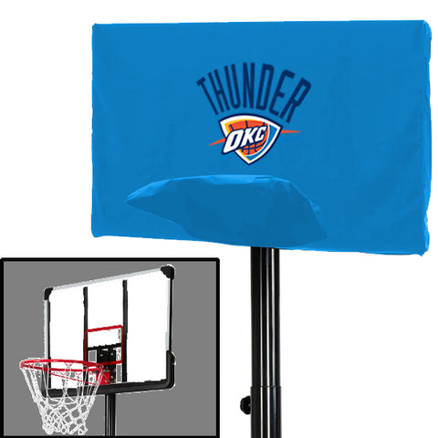 Oklahoma City Thunder NBA Basketball Hoop Cover Winter Protector