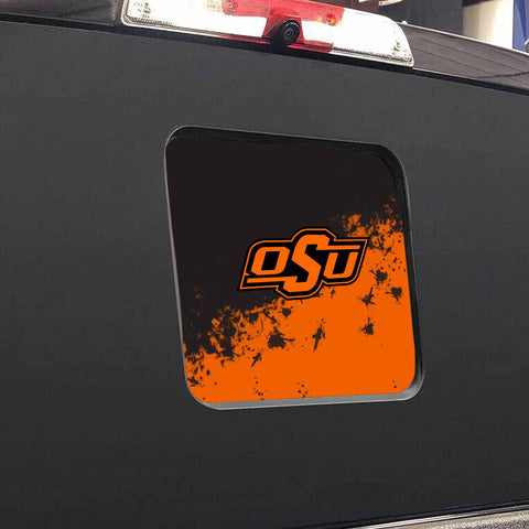 Oklahoma State Cowboys NCAA Rear Back Middle Window Vinyl Decal Stickers Fits Dodge Ram GMC Chevy Tacoma Ford