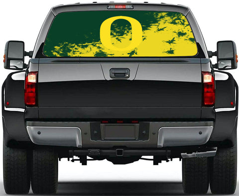 Oregon Ducks NCAA Truck SUV Decals Paste Film Stickers Rear Window