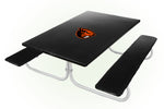 Oregon State Beavers NCAAB Picnic Table Bench Chair Set Outdoor Cover