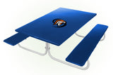 Pacific Tigers NCAAB Picnic Table Bench Chair Set Outdoor Cover