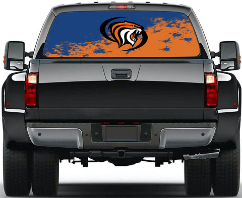 Pacific Tigers NCAA Truck SUV Decals Paste Film Stickers Rear Window