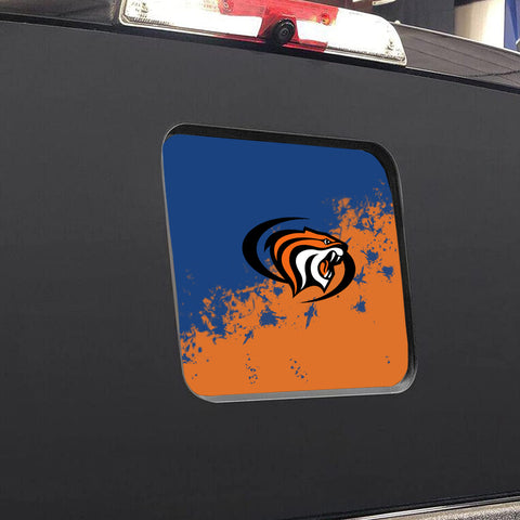 Pacific Tigers NCAA Rear Back Middle Window Vinyl Decal Stickers Fits Dodge Ram GMC Chevy Tacoma Ford