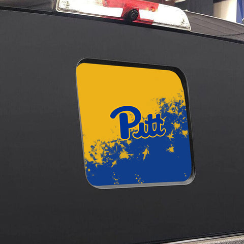 Pittsburgh Panthers NCAA Rear Back Middle Window Vinyl Decal Stickers Fits Dodge Ram GMC Chevy Tacoma Ford