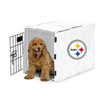 Pittsburgh Steelers NFL Dog Cage Cover Pet Crate Kennel Protector Printed