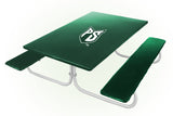 Portland State Vikings NCAAB Picnic Table Bench Chair Set Outdoor Cover