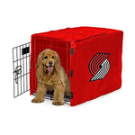 Portland Trail Blazers NBA Dog Cage Cover Pet Crate Kennel Protector Printed