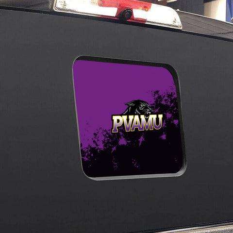 Prairie View A&M Panthers NCAA Rear Back Middle Window Vinyl Decal Stickers Fits Dodge Ram GMC Chevy Tacoma Ford