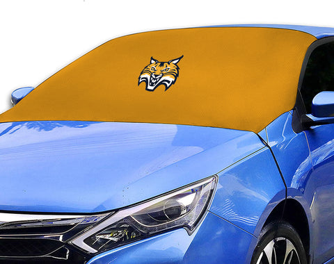 Quinnipiac Bobcats NCAA Car SUV Front Windshield Sun Snow Cover