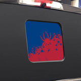 Richmond Spiders NCAA Rear Back Middle Window Vinyl Decal Stickers Fits Dodge Ram GMC Chevy Tacoma Ford