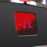 Rutgers Scarlet Knights NCAA Rear Back Middle Window Vinyl Decal Stickers Fits Dodge Ram GMC Chevy Tacoma Ford