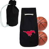 SMU Mustangs NCAAB Basket Ball Basketball Carry Bag Backpack