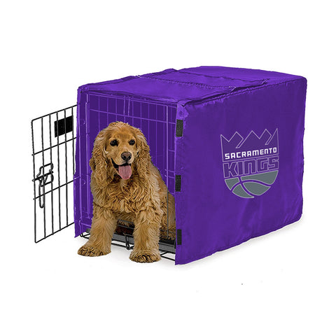 Sacramento Kings NBA Dog Cage Cover Pet Crate Kennel Protector Printed