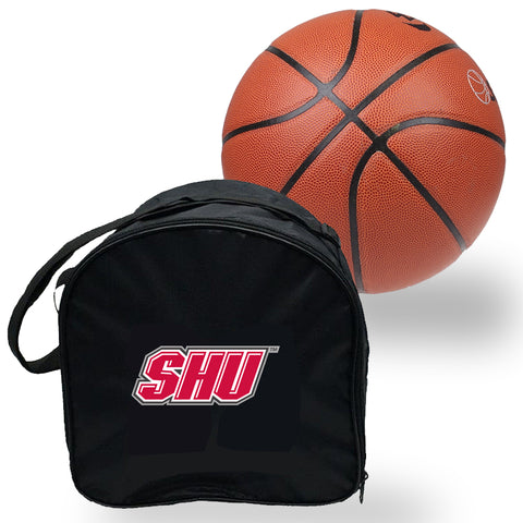 Sacred Heart Pioneers NCAAB Basket Ball Basketball Carry Bag Backpack