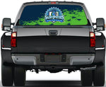 Saint Peter's Peacocks NCAA Truck SUV Decals Paste Film Stickers Rear Window