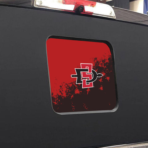 San Diego State Aztecs NCAA Rear Back Middle Window Vinyl Decal Stickers Fits Dodge Ram GMC Chevy Tacoma Ford