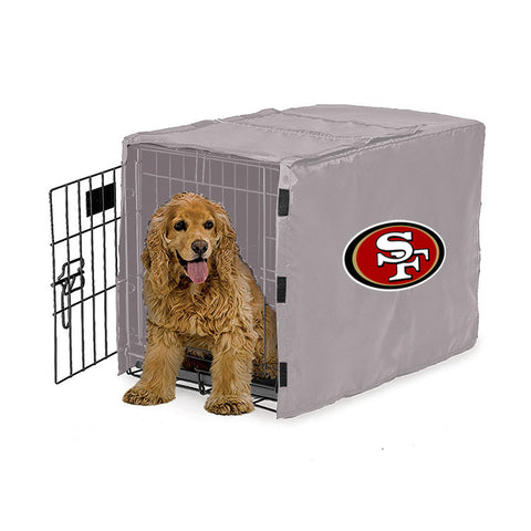 San Francisco 49ers NFL Dog Cage Cover Pet Crate Kennel Protector Printed