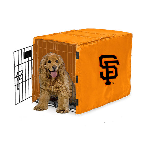 San Francisco Giants MLB Dog Cage Cover Pet Crate Kennel Protector Printed